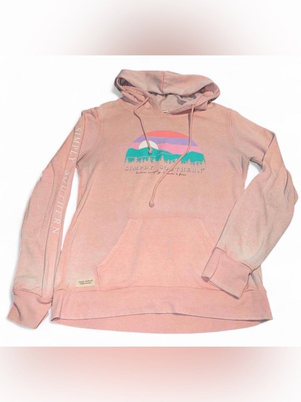 Simply Southern Pink Pullover Hoodie - Women's Graphic Hoodie